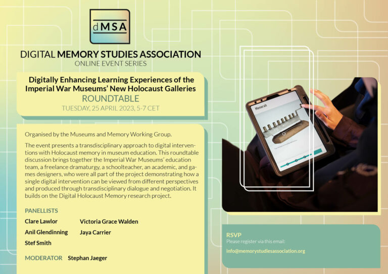 Digitally Enhancing Learning Experiences of the Imperial War Museums’ New Holocaust Galleries