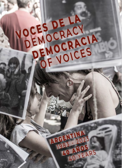 Cover of the e-book, Democracy of Voices, Argentina